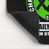 Chronische Nierenerkrankung ist ein täglich gefäls Mousepad (Ecke)