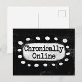 Chronische Online-Postkarte Postkarte (Vorne/Hinten)