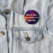 Chronische Schmerzen, anpassbare Galaxie-Identität Button (Beispiel)