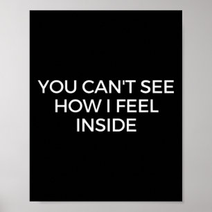 Chronische Schmerzen, unsichtbare Krankheiten und  Poster