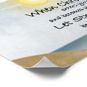 Chronische Schmerzwand hängt Poster (Ecke)