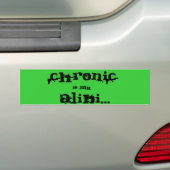 Chronischer Autoaufkleber (Auf Auto)