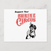 Chronischer Clown Postkarte (Vorderseite)