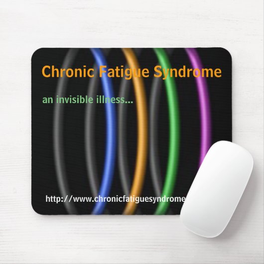 Chronisches Ermüdungs-Syndrom, eine unsichtbare Mousepad (Mit Mouse)