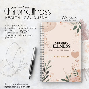 Chronisches Krankheits-Gesundheitslogbuch/Medizini Notizblock