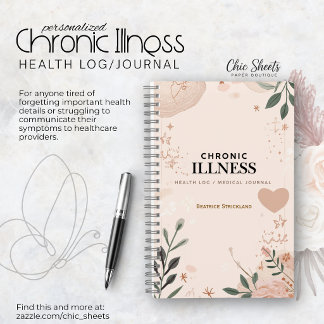 Chronisches Krankheits-Gesundheitslogbuch/Medizini Notizblock