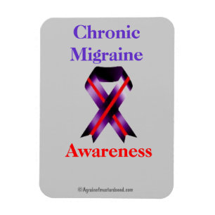 Chronisches Migräne-Bewusstsein Magnet