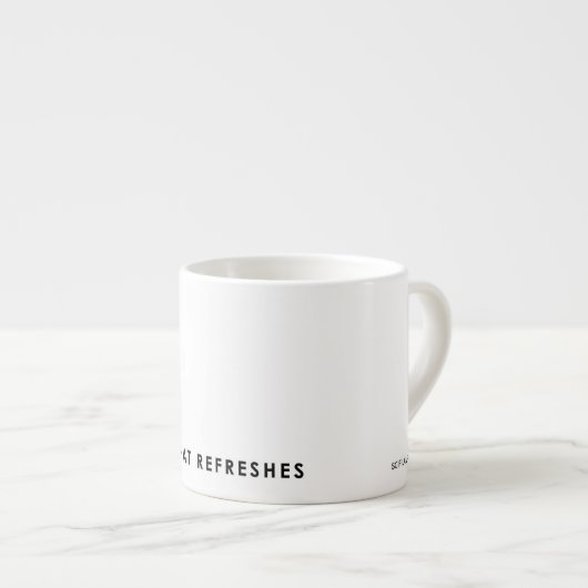 Chrono-Cola-Tasse Espressotasse (Vorderseite Rechts)