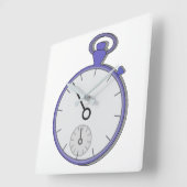 Chrono Quadratische Wanduhr (Winkel)