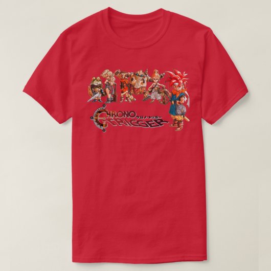 CHRONO TRIGGER 8 T-Shirt (Design vorne)
