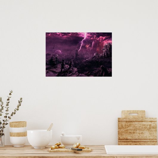 Chrono Trigger Culture Shock Chronicles of Time Poster (Küche)