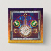 Chronolithic Instrument-quadratischer Knopf Button (Vorderseite)