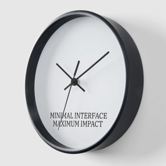 Chronological Sync | Minimal Interface Technical Uhr (Winkel)