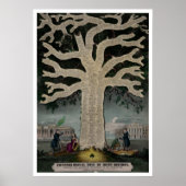 Chronologischer Baum der irischen Geschichte Poster (Vorne)