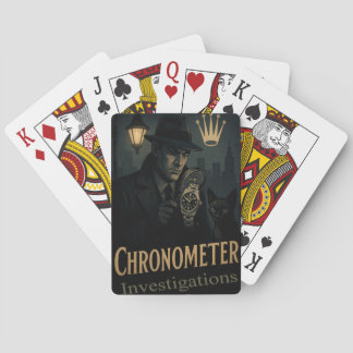 Chronometer Investigations Playing Cards Spielkarten