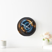 ChronoPortal Infinity Runde Wanduhr (Zuhause)