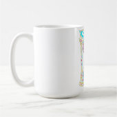 Chronos Code Stundenglas Cyberpunk Grafik Herren T Kaffeetasse (Links)
