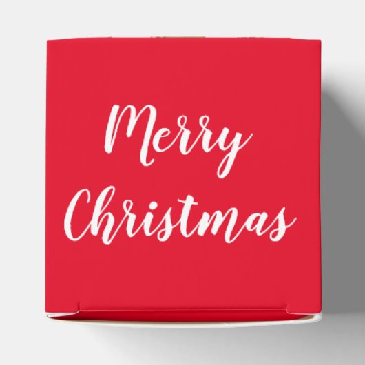 Chrsitmas Geschenkbox Geschenkschachtel (Oben)