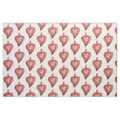 Chrsitmas Toys Rote Herzen Stoff (Fat Quarter (45,7 x 55,9 cm))