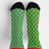 Chrstmas Candy Socken (Oben)