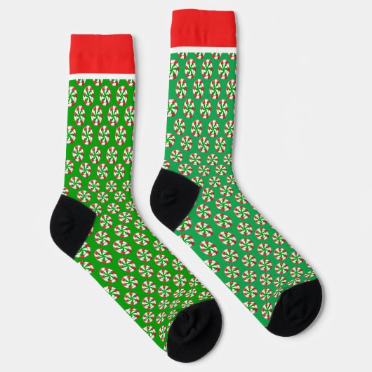 Chrstmas Candy Socken (Rechts)