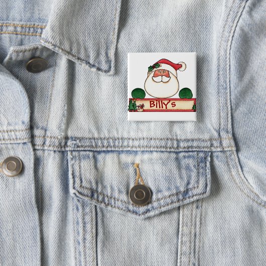 Chrtimstas Strumpf-Aufkleberknopf Button (Beispiel)