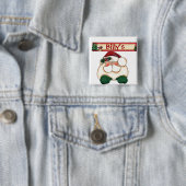 Chrtimstas Strumpf-Aufkleberknopf Button (Beispiel)