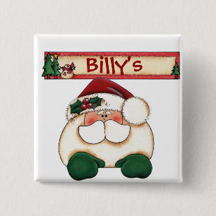 Chrtimstas Strumpf-Aufkleberknopf Button