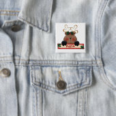 Chrtimstas Strumpf-Aufkleberknopf Button (Beispiel)