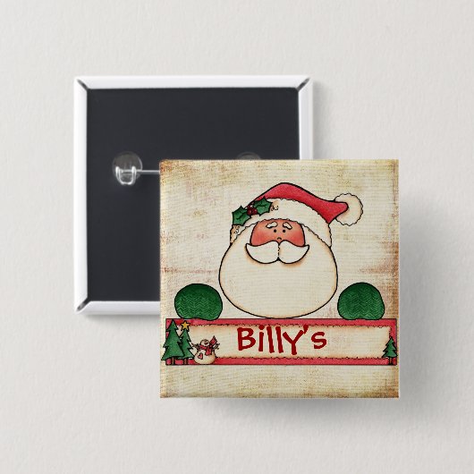 Chrtimstas Strumpf-Aufkleberknopf Button (Vorne & Hinten)