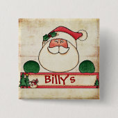 Chrtimstas Strumpf-Aufkleberknopf Button (Vorderseite)