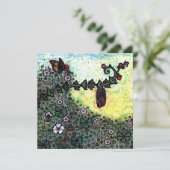 Chrysalis Blank Fine Art Greetings Card Karte (Stehend Vorderseite)