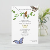 Chrysalis End of Social Distancing Wiedersehen Einladung (Stehend Vorderseite)