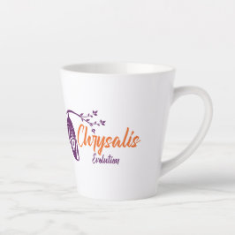 Chrysalis-Evolution-Doppellogo Milchtasse