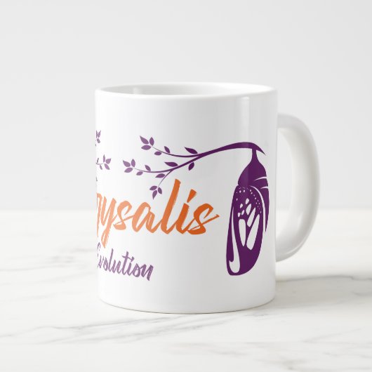 Chrysalis-Evolution Jumbo-Tasse (Vorderseite Rechts)