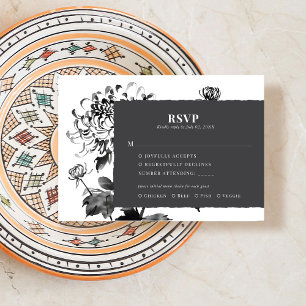 Chrysanthema Art UAWG Response Card RSVP Karte