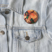 Chrysanthemas durch einen Fluss mit Felsen (1760) Button (Beispiel)