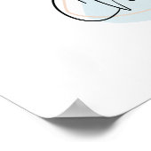 Chrysanthemas Geburtstagsfeier Blume November Poster (Ecke)