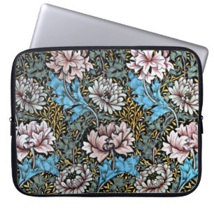 Chrysanthemas Morris Viktorianisches Design Laptopschutzhülle
