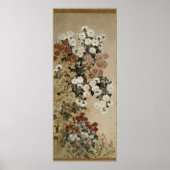 Chrysanthemas vom Master of I-nen Siegel Poster (Vorne)