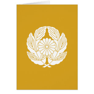 Chrysantheme auf Chrysanthemenblättern