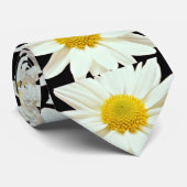 Chrysantheme-Blumen des weißen Gänseblümchens Krawatte (Gerollt)