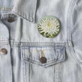 Chrysantheme-Blumen-Vintager japanischer Silk Button (Beispiel)