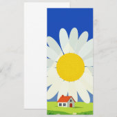 Chrysantheme Einladung (Vorne/Hinten)