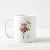 Chrysantheme-Geburtstag Kaffeetasse (Links)