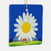Chrysantheme Keramikornament (Rechts)