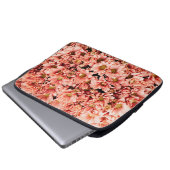 Chrysantheme Laptopschutzhülle (Vorne Knopf)