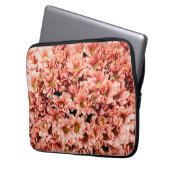 Chrysantheme Laptopschutzhülle (Vorderseite Links)