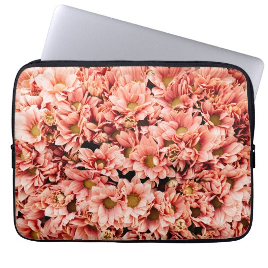 Chrysantheme Laptopschutzhülle (Vorderseite)