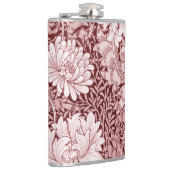 Chrysantheme Maroon, William Morris Flachmann (Rechts)